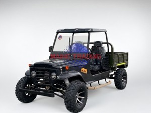 รถเอทีวีไฟฟ้าขนาดเล็กสำหรับเด็ก 800W/1200W ได้รับการรับรองมาตรฐาน CE  48V 4x4 UTV พร้อมล้ออัลลอย เกียร์อัตโนมัติ ระบบขับเคลื่อนเพลา - Product Image 6