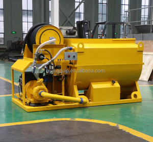Machine d'hydrosemeur jaune 1000L pour la protection des pentes, semoir à gazon, contrôle de l'érosion, hydrosemeur pour l'aménagement paysager et la construction - Product Image 1