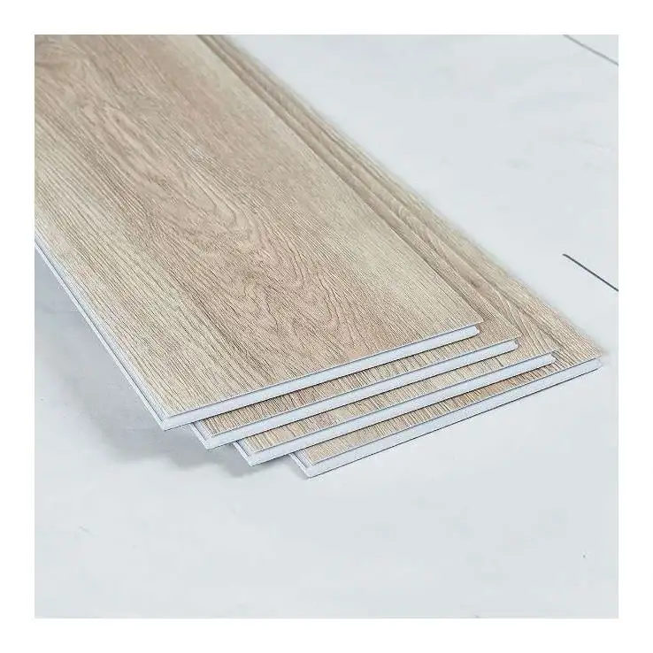 100% New raw material tiles decorative 4mm spc pvc wpc flooring Click Waterproof Fireproof CE Certification Vinyl SPC Flooring