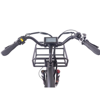KUAKE 20in 750 watt BAFANG moyeu moteur livraison tricycle électrique keteles quadricycle semi-camion cargo vélo électrique pour les déplacements