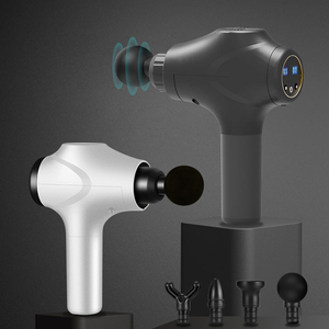 Pistola de masaje corporal para hombre grande, eléctrica y profesional, con pantalla Lcd, función de vibración, relajante muscular para el cuerpo - Product Image 3