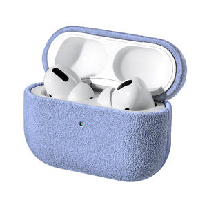 Uitverkoop: Draagbare hoes voor Airpods Pro/2/1 draadloze oordopjes, Apple Airpods hoes van alcantara. - Product Image 6
