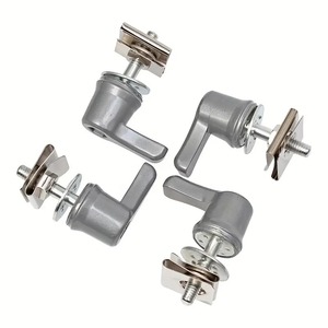 Kit de 4 Piezas de Pernos y Tuercas de Bloqueo para Alforjas de Motocicleta, Universales, para Harley Touring Dyna CVO Road Glide Breakout Deluxe - Product Image 4
