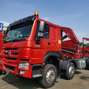 รถบรรทุกติดเครน SINOTRUK HOWO 8X4 20GP จากจีน พร้อมเครื่องยนต์ Weichai Isuzu  รับน้ำหนักได้ 10/12/14/16 ตัน  ขาย - Product Image 3