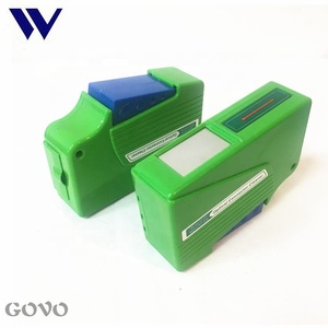 Outils de nettoyage de fibres optiques <span class=keywords><strong>GOVO</strong></span>, boîte de nettoyage de fibres optiques de type cassette verte - Product Image 1