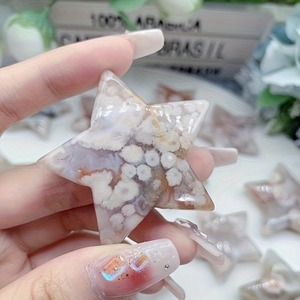 Piedra de Cristal de Ágata con Forma de Estrella, Estilo Bohemio, Precio de Fábrica al por Mayor, Tendencia de Moda para Decoración del Hogar Única y Regalos Navideños - Product Image 2