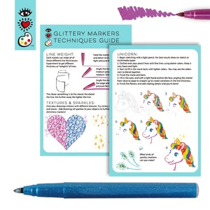<span class=keywords><strong>Glitter</strong></span> Marcatore <span class=keywords><strong>Penne</strong></span> Contorno Della Penna Della Cancelleria per la Fabbricazione Della Carta, FAI DA TE Arte Artigianato - Product Image 2