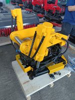 Rotateur inclinable SLN pour excavatrice, rotation à 360 degrés, inclinaison à 45 degrés, grappin à attache rapide pour l'élimination de souches lourdes