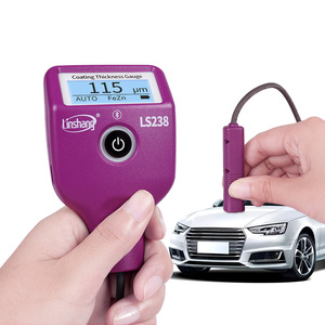 Testeur de peinture de voiture rechargeable LS238 de marque propre jauge d'épaisseur de revêtement automobile pour peinture en aérosol - Product Image 1