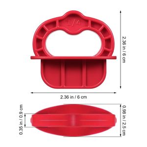 PICUS Outdoor Paving Planks Gasket 0.35 in Thickness <b>Plastic</b> Ring 12pcs Plywood <b>Spacer</b> Garden Gadgets - Product Image 2