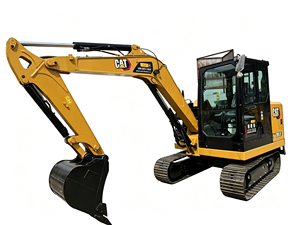 รถขุดขนาดเล็ก Caterpillar 305.5E2 น้ำหนัก 5.5 ตัน บุ้งกี๋ขุดขนาด 0.5 เมตร รถขุดตีนตะขาบมือสอง พร้อมมอเตอร์ รุ่นปี 2019 กำลัง 34.1 กิโลวัตต์ - Product Image 1