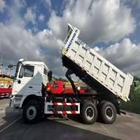 Truk Pengangkut (Dump Truck) Huajin Sino Howo Baru 6x4 8x4 Kamera Belakang Emisi Euro 2 Kapasitas Muatan 21-30T Diesel 4x2 Pertambangan Cina