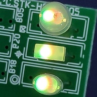 Lentille diffuse de forme ovale 5V WS2812 5mm 4Pin RGB Pixel LED pour interrupteur d'éclairage intelligent et LED de fond de tableau de bord