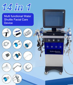 1 हाइड्रोडर्माब्रेशन फेस केयर स्पा मशीन ऑक्सीजन जेट पानी के बुलबुले h2o2 चेहरे की त्वचा सफाई मशीन - Product Image 2