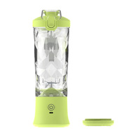 Nouveauté 2026 – Meilleures ventes AMZ – Mixeurs portables rechargeables 600 ml avec logo personnalisé pour la maison, le bureau, les voyages et la salle de sport