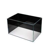 Vente directe d'usine, aquarium rectangulaire en verre 5 en 1, 63L, écologique, pour salon et salle à manger