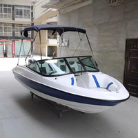 Yacht de luxe en fibre de verre, bateau de pêche sportive, bateau de tourisme, bateau rapide, bateau de patrouille, bateau d'assaut à moteur hors-bord soudé