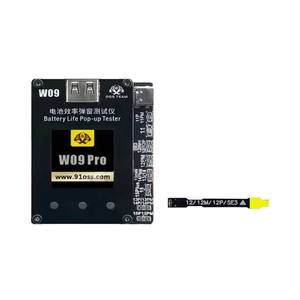Testeur de fenêtre pop-up d'efficacité de la batterie OSS W09 Pro V3 pour iPhone 11/15/15PM – Outil de réparation et de réinitialisation des données de santé de la batterie du téléphone - Product Image 1