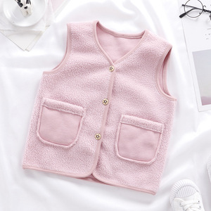 <span class=keywords><strong>Chaleco</strong></span> <span class=keywords><strong>Polar</strong></span> <span class=keywords><strong>para</strong></span> niños, cárdigan grueso <span class=keywords><strong>de</strong></span> otoño e invierno, ropa cálida, nuevo estilo - Product Image 5