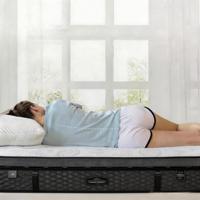 Matelas orthopédique à ressorts ensachés 9 zones, 15 pouces, en mousse, tailles Queen et King, le plus vendu (OEM/ODM) - Mobilier de chambre à coucher - Colchon