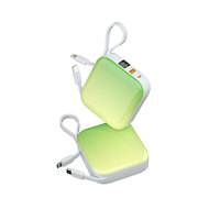 Productos más vendidos 2025 OEM Logo Portable Mini Carga rápida 22,5 W Power Banks 10000mAh