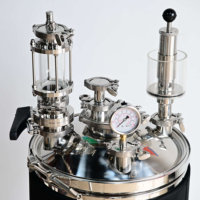 Réservoir de fermentation conique en acier inoxydable de qualité alimentaire, 30L, 55L, 75L, 304