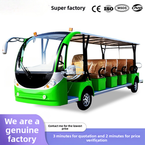รถชมวิวไฟฟ้า 6 ที่นั่ง ได้รับการรับรองมาตรฐาน CE รถอเนกประสงค์สำหรับนักท่องเที่ยวและขนส่งในมหาวิทยาลัย - Product Image 4