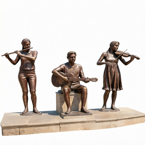Escultura de Hombre <span class=keywords><strong>Desnudo</strong></span> <span class=keywords><strong>en</strong></span> Bronce, Estilo Moderno, para Decoración de Interiores, Sala de Estar, Tallada a Mano, Arte Coleccionable, Antiguo, Feng Shui - Product Image 1