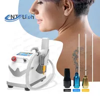 Portable tattoo removal q switched nd yag laser