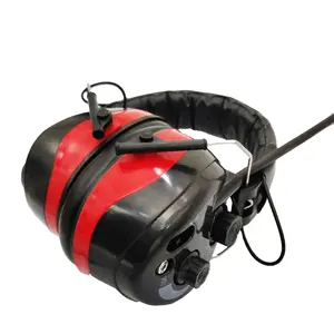 Factory sale Hearing Protection Earmuffs Noise Reduction Ear Muff FM radio AM/FM with External microphone safelyr radio