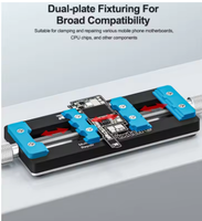 RELIFE TF5 Fixation de réparation multifonctionnelle pour le serrage et la réparation de diverses cartes mères de téléphones mobiles Outil de réparation de processeur