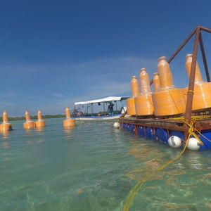 Bouée de marquage de Navigation personnalisée de 800mm avec lumière solaire, bouée flottante de navigation de sécurité Marine pour la Navigation en bateau - Product Image 1