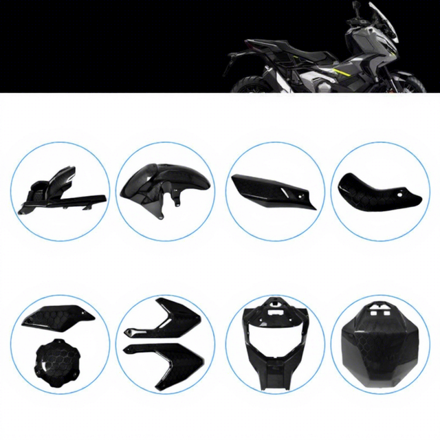 For HONDA XADV750 2021-25 Modified Carbon Fiber KIT