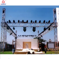 Structure de scène mobile en aluminium pour DJ, éclairage de scène de concert, scène musicale, éclairage DJ, structure de scène, éclairage DJ mobile, TRUSS DISPLAY