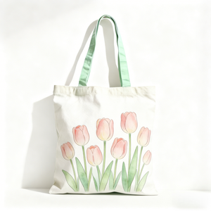 <span class=keywords><strong>Borsa</strong></span> Tote in Tela Personalizzata OEM con Motivo Cuore <span class=keywords><strong>Rosa</strong></span> Romantico, Corona, Fiocco e Perle, Tracolla <span class=keywords><strong>Rosa</strong></span> Abbinata, <span class=keywords><strong>Borsa</strong></span> a Spalla per Studenti - Product Image 3
