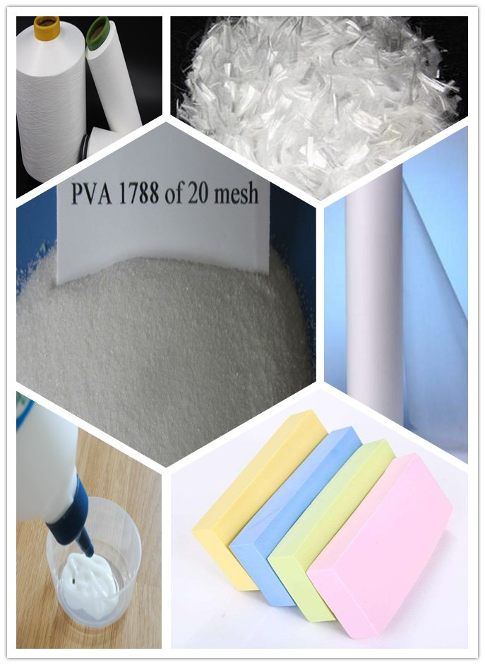 PVA Polyvinyl Alcohol Resin 1788,2088,2488,2688 For Film,Glue & Adhesive