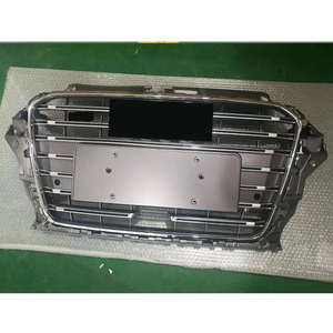 Grille ABS Design à la mode avec peinture de remplacement ACC Grille avant noire pour <span class=keywords><strong>Audi</strong></span> <span class=keywords><strong>A3</strong></span> S3 2014-2016 - Product Image 2