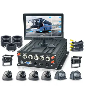 Security Tuck-DVR Anhänger Bus Kamera-System 4 × 8 × mdvr Audioaufnahme Videoüberwachung Lastwagen Auto 4 × gps ai cctv mobiles mdvr