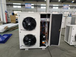 Piezas de refrigeración de almacenamiento de cámara frigorífica industrial congelador comercial refrigerado por aire Mini unidad de condensación de compresor Copeland - Product Image 5