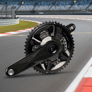 Ensemble pédalier et plateau de pédalier de course sur route <span class=keywords><strong>APEX</strong></span> - Bras de pédalier haute résistance pour cyclistes professionnels - Pédalier en fibre de carbone - Product Image 6