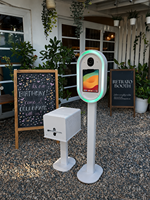Photomaton intelligent pour iPad, tout-en-un, en libre-service, photos et impressions, incontournable pour les événements