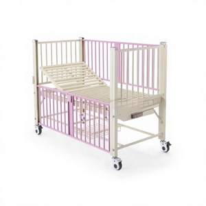 Cama de <span class=keywords><strong>Hospital</strong></span> para Niños de Control Único, Cama de Bebé para <span class=keywords><strong>Centro</strong></span> de Maternidad, Cama Médica de Lujo, Cama de Enfermería Manual L1850xW800xH500mm - Product Image 1