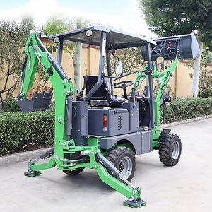 Mini-pelleuse 4x4 LW15-06 à faible consommation de carburant, haute qualité, certifiée CE EPA, idéale pour les petits travaux de jardinage – Meilleure vente - Product Image 2