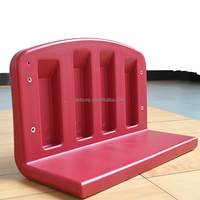 Chaise de stade en PEHD étroite moulée par soufflage avec dossier CS-QH01-P pour le stade national du Honduras