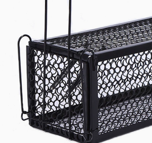 Piège à souris réutilisable en métal, cage à rongeurs en maille métallique <span class=keywords><strong>pour</strong></span> la lutte antiparasitaire intérieure et extérieure - Product Image 3