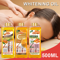 Huile de curcuma super blanchissante pour le corps, 500 ml, huile de curcuma de qualité supérieure, vente chaude, huile de curcuma pour éclaircir la peau
