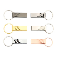 Mini Slim Metal Usb Pen Drive 2,0 con logotipo personalizado Usb Flash Drive 2 Gb 4 Gb 8 Gb Memory Stick