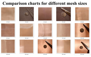 Maille de fil de cuivre rouge tissée de qualité supérieure pour blindage EMF RF, filtre <span class=keywords><strong>Faraday</strong></span>, soudure, cuivre pur, maille carrée 40, 2m <span class=keywords><strong>max</strong></span>. - Product Image 6