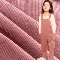 Vente en gros de tissu velours côtelé 9W avec motif à rayures ignifuge pour vêtements canapé jouet maison Textile sacs accessoires