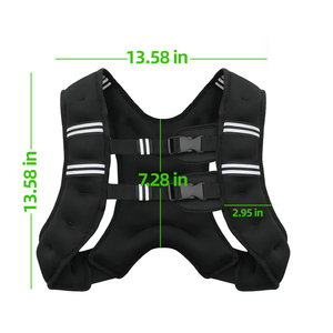 Fitness eğitimi için PODYEEN ağırlıklı yelek nefes dayanıklı 5KG demir kum dolu koşu gücü ve dayanıklılık eğitimi - Product Image 2